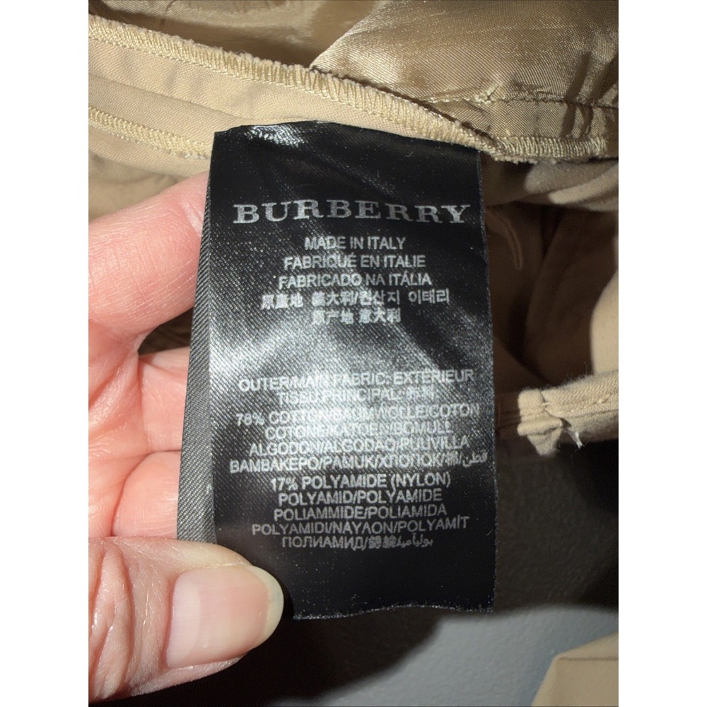 BURBERRY PRORSUM Beige Straight Trousers/Pants, EUK 12 US 10 EU 44 Minimalist - Picture 9 of 11